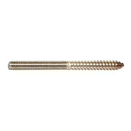Midwest Fastener 5/16 in Thread to 5/16"-18 Thread, 6 PK 18-8 Stainless Steel, Plain Finish 71124